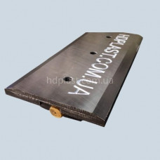 Knife pad for grain bucket 20*120*2400 mm HDPlast